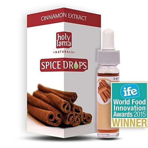 Holy Lama Cinnamon Extract Spice Drops 5ml - Pack of 2
