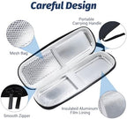 sijidou Insulin Cooler Travel Case, Equipped with 2 Pre-filled Syringe Case & 1 TSA Approved Reusable Ice Pack for Keep Insulin Pen & Diabetic Supplies Cool While Traveling