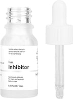 Mild Hair Growth Inhibitor for Face, Get Rid of Chin Hair, Hair Removal Serum for Arm, Legs, All Body, Unscented, Lotion, Natural Plant Extract, Unisex, 10ml / 0.34 Fl Oz
