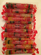 HARIBO Gummi Candy, Mega-Roulette Gummy Candy, 1.59 Ounce Rolls (Pack of 24) Delicious Soft & Chewy Sweet Snacks, Assorted Fruity Flavors