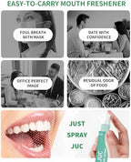 3 Count Mint Breath Spray Mouth Spray Breath Freshener Oral Care for All Ages 0.33OZ (10ML) Cool Mint Flavor