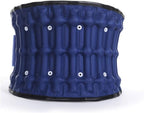 Inflatable Lumbar Brace Belt,Back Support Pain Relief and Injury Prevention,Backache, Slipped Disc,Spinal Stenosis (Color : Blue)