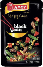 Amoy Black Bean Stir Fry Sauce 120 g (Pack of 12)