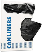 RePrime H4832TKX01 Can Liners, 16 gal, 1 mil, Black, 24-Inch x 32-Inch, 250/Carton