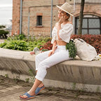 Reimferce Orthopedic Wedge Sandals for Women: Comfortable Dressy Summer Sandals Women Comfortable Casual Walking Wedges Platform