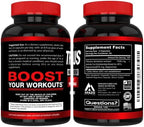 Arazo Nutrition Tribulus Terrestris 1500mg Extract Powder Per Serving – 180 Capsules - Energy Booster with Estrogen Blocker