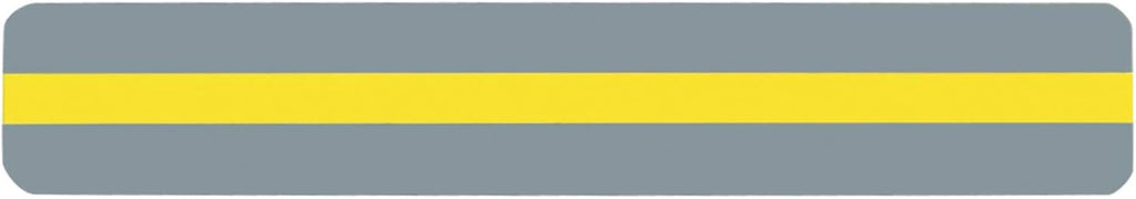 Ashley Productions ASH10800 Reading Guide Strip, 1.5" Wide, 8.5" Length, 0.05" Height, Yellow