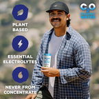 C2O - Coconut Water, The Original Flavor (15 Pack) - Made with Fresh Coconut Water - Plant Based - Non GMO - Canned Water - Natural Hydration, Electrolytes, & Potassium - 15 Cans, 10.5 FL OZ