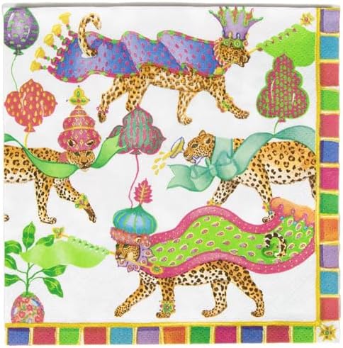 Caspari Kasbah Luncheon Napkins - 2 packs of 20 Napkins