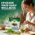 OVIDA Organic Moringa Leaf Powder, Pure Moringa Powder, Caffeine Free Green Powder, Smoothie & Tea Blend, No Additives, 4 oz (113g)