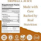 BASIC AYURVEDA Triphala Juice | 32.46 Fl Oz (960ml) | Herbal Blend of Amla, Haritaki & Bibhitaki | Natural Source of Vitamin C | Supports Digestion, Detox & Gut Health | No Added Sugar
