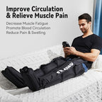 FIT KING Air Compression Recovery System,Dynamic Pressure for Circulation Improvement and Fast Recovery,Sequential Massage Boots for Athletes (Medium)