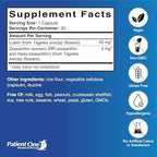Patient One Meso-Z Vision | Supplement to Support Eye Health and Blue Light Filtering* | with Lutein, Zeaxanthin and Meso-Zeaxanthin | 30 Capsules