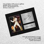 HWC Trading Elvis Presley Gifts USL Printed Signed Autograph Picture for Music Memorabilia Fans - US Letter Size