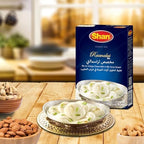 Shan Special Rasmalai Traditional Dessert Mix 3.5 oz (100g) - Powder for Cottage Cheese Balls in Milk Syrup - Suitable for Vegetarians - Airtight Bag in a Box