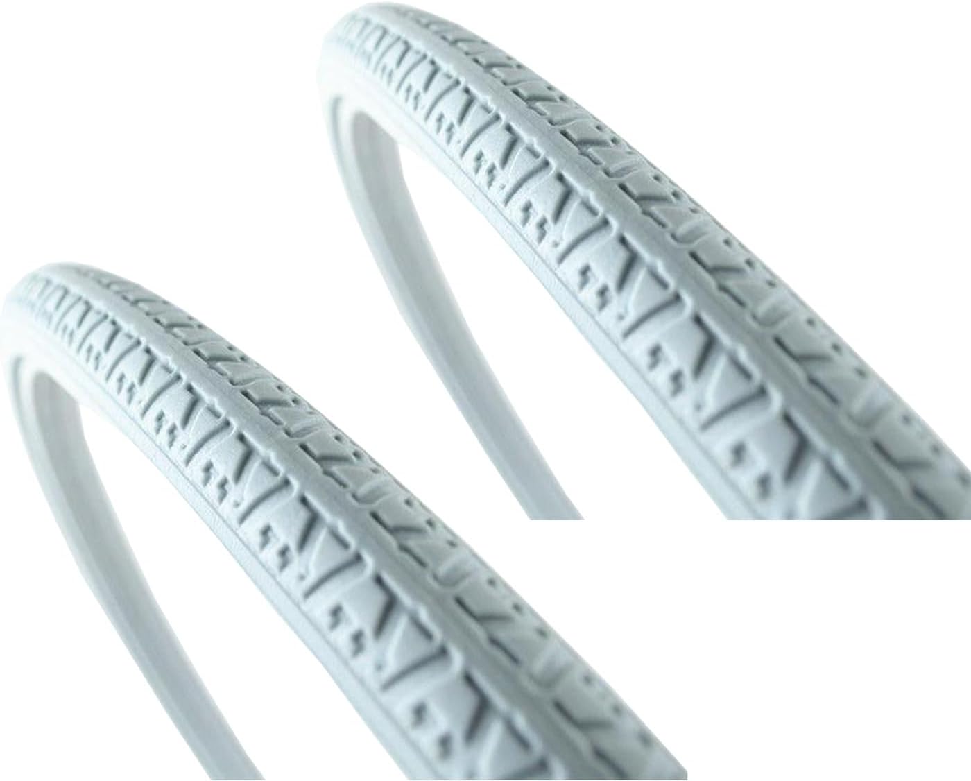 20/22/24x1 3/8 Wheelchair Solid Tire, No Inflation Required, Black and Gray, Explosion-Proof and Durable(Gray,24 inches)