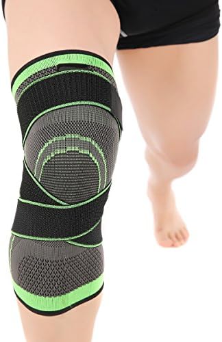 Knee Sleeve, Knee Pads Compression Fit Support -for Joint Pain and Arthritis Relief, Improved Circulation Compression - Wear Anywhere - Single (XXL)