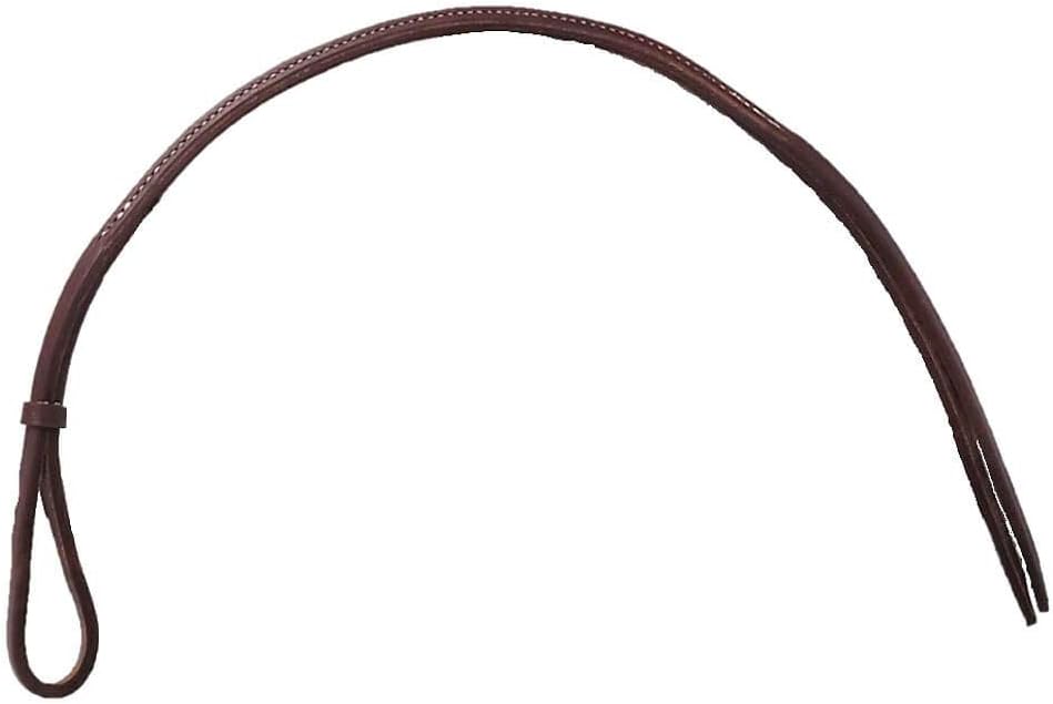 Saddles & Such Hand Held Medium Oil Over and Under Harness Leather Whip Hand Held