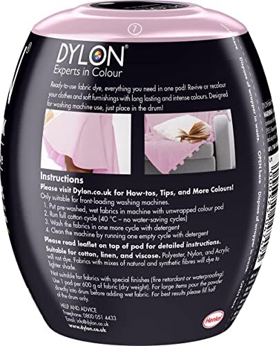 Dylon Machine Dye Pod, 350g, Peony Pink