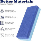 6 Pack Foot Pumice Stone for Feet Callus Remover, EWAGOA Pedicure Tools for Feet, Foot Exfoliator and Foot Scrubber Dead Skin Remover Cracked Heel Repair (6-Blue)