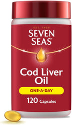 Seven Seas Pure Cod Liver Oil 120 capsules
