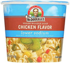 Dr. McDougall's Right Foods Vegan Chicken Flavor Noodle Soup, Light Sodium, 1.4-Ounce Cups (Pack of 6) ( Value Bulk Multi-pack)
