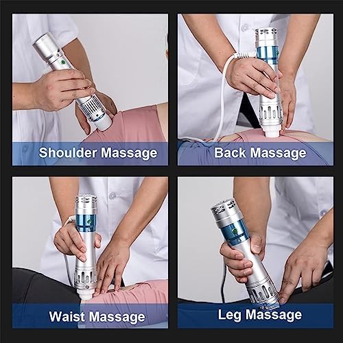 Extracorporeal Shockwave Therapy Machine, ED Shock Wave for Erectile Dysfunction & Treatment and Relieve Pain with 7 Massage Heads