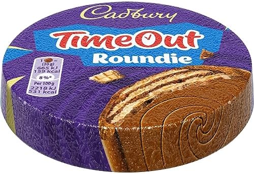 Cadbury TimeOut Roundie Biscuits (HEAT SENSITIVE ITEM - PLEASE ADD A THERMAL BOX TO YOUR ORDER TO PROTECT YOUR ITEMS 150g