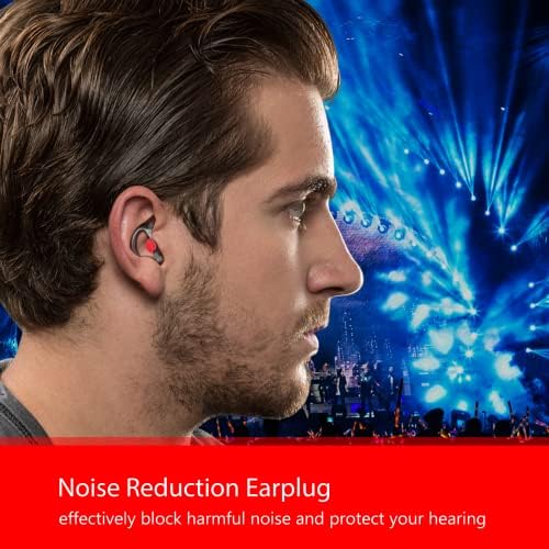 Zeadio Triple Flanged Earpiece, Comfortable Silicone Earmould Earbud Earplug - Black, Medium, Pair of 4