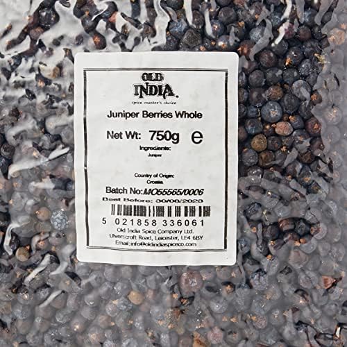 Old India Juniper Berries Whole 750 g