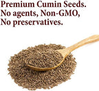 The Spice Way Cumin Seeds - whole cumin seed 8 oz resealable bag