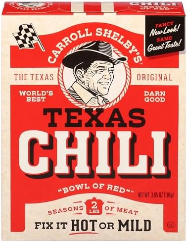 Carroll Shelby's Original Texas Brand Chili Kit 3.65oz Box (Pack of 1)