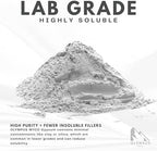 97% Pure Gypsum Powder, 1 lb – High Solubility Calcium Sulfate Dihydrate for Soil, Gardens, Lawns, and Mushroom Substrate