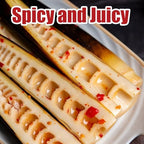Hand Peeled Bamboo Shoot, Chinese Snack,Instant Hand Peeled Bamboo Shoots, Chinese Pickled Vegetables, Ready-to-eat, Party Snacks,手剥竹笋(Old Soup Flavor)230g/8.11oz per Pack (Pack of 3) (Aromatic Spicy Taste)
