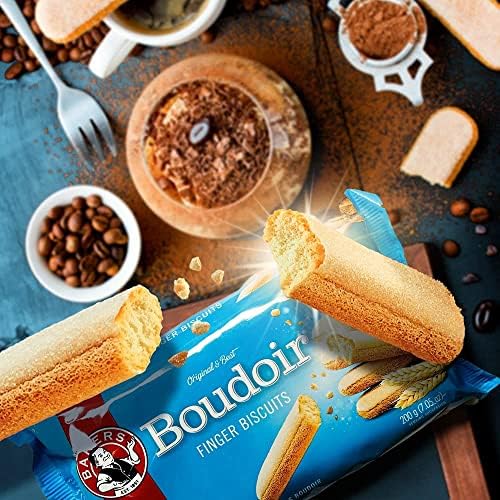 Bakers Boudoir | Original 200g | Pack of 2 | Kosher | Halal | Finger Biscuits | Finest Ingredients | South African Import |