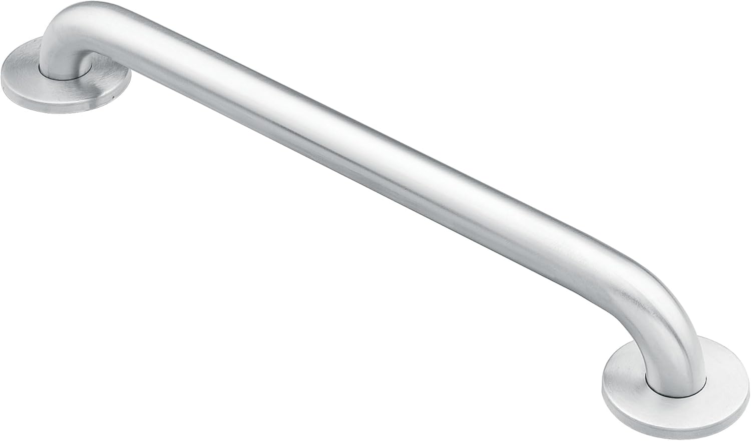 Moen Home Care Bathroom Safety 24 Inch Stainless Steel Handicap Grab Bar for Bathtub and Shower, Heavy Duty Handle, Elderly Assistance Product with Concealed Screws, 8724