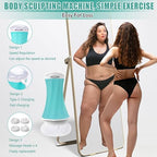 Cellulite Massager Body Sculpting Machine Electric Cordless, Rechargeable, Night Light for Belly Legs Butt Arms Back Shoulder, with Sculpting Head, 4Massage Heads, 6Washable Pads, Mesh Cover