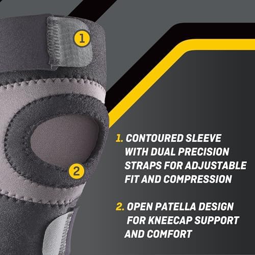 FUTURO Performance Knee Support, Ideal for General Support and Exercise, Medium