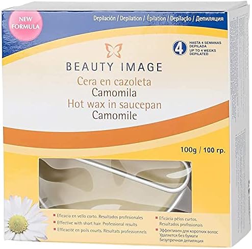 Beauty Image Camomile Hot Wax On a Pot