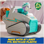 Paw Patrol, Everest’s Snow Plow, Toy Vehicle with Collectible Action Figure, Sustainably Minded Kids Toys for Boys & Girls Ages 3 and Up