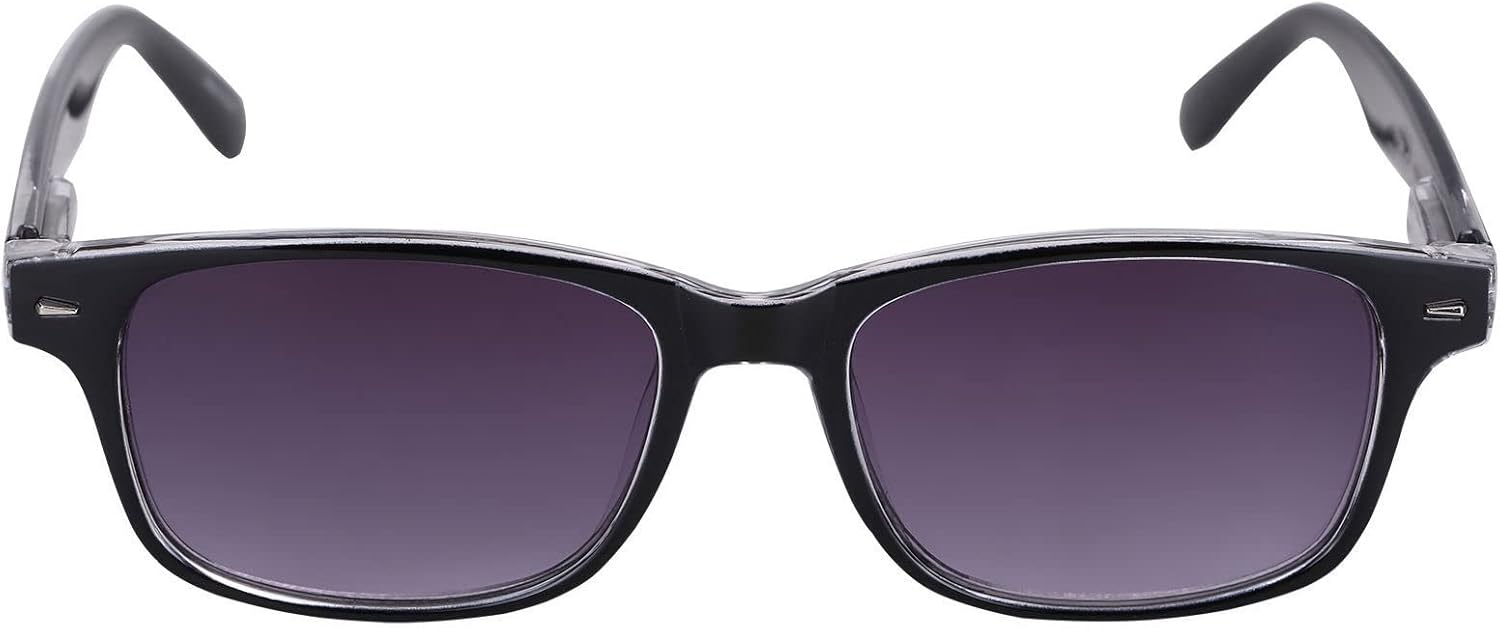 Mass Vision Sun Readers 'The Summerville' - Trendy Full Frame Reading Sunglasses for Men and Women with UV400 Protection