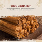 52USA Organic Ceylon Cinnamon Powder, 1lb Resealable Bag | True Cinnamon from Sri Lanka, Non-GMO, Gluten-Free, Freshly Ground for Baking, Cooking & Beverages