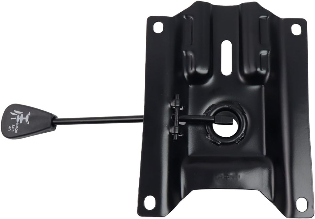 Wealrit Office Chair Tilt Base, Heavy Duty Control Lift Mechanism Black Swivel Base Plate 6.8" x 5.5" Mouting Holes Dimension Office Chair Parts Replacement