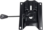 Wealrit Office Chair Tilt Base, Heavy Duty Control Lift Mechanism Black Swivel Base Plate 6.8" x 5.5" Mouting Holes Dimension Office Chair Parts Replacement