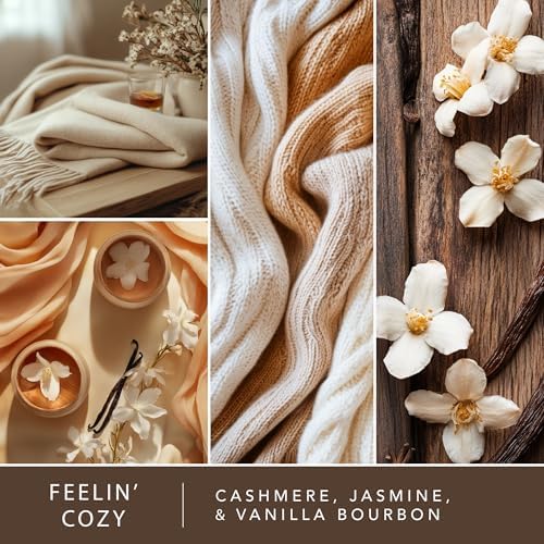 Scentsationals Wax Melts Strong Scent - Feelin' Cozy - Long Lasting Scented Melts for Warmers, 10oz (24-Cubes)