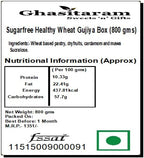 Ghasitaram Gifts Holi Sweets, Holi Gifts, Holi Hamper Sugarfree Healthy Wheat Gujiya Box (800 GMS)