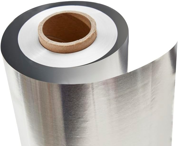 12" x 1000 Feet Standard Aluminum Foil Wrap for Food BBQ Silver Foil Rolls for Grilling, Roasting, Baking - Perfect for Commercial & Home Use