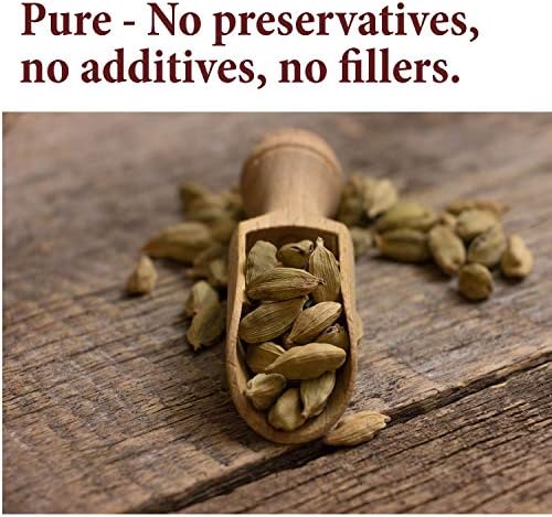 The Spice Way Cardamom Pods- (4 oz) Whole Green Cardamom Pod kosher by OK