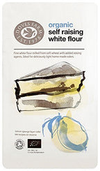 Doves Farm Organic White Self Raising Flour (1Kg) - Pack of 2