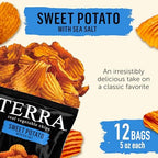Terra Vegetable Chips, Sweet Potato with Sea Salt, 5 oz. (Pack of 12)
